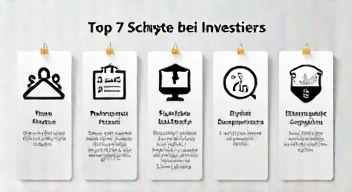 Das sind die Top 7 Schritte beim Investieren