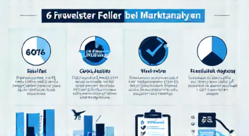 Die 6 häufigsten Fehler bei Marktanalysen