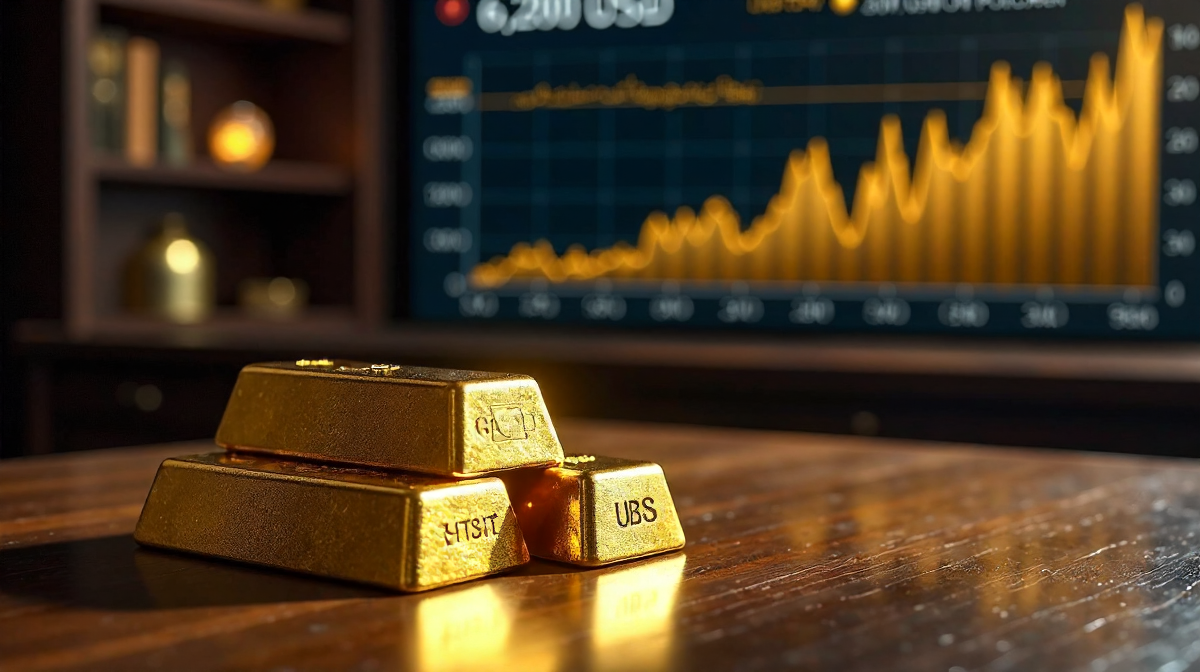 Goldpreis-Prognose: UBS sieht 6.200 USD bis Juni – Was treibt den Markt?