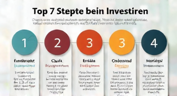 Das sind die Top 7 Schritte beim Investieren