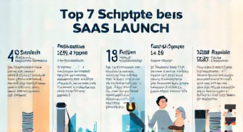 Das sind die Top 7 Schritte beim SaaS-Launch